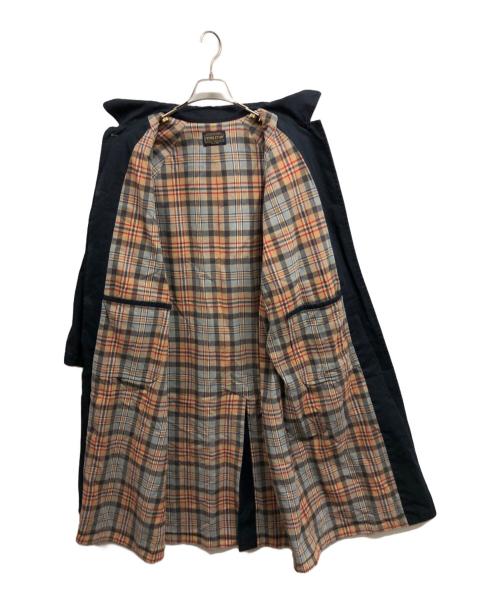 PENDLETON（ペンドルトン）PENDLETON (ペンドルトン) FREAK'S STORE (フリークスストア) ステンカラーコート/PENDLETON/FREAK'S STORE ネイビー サイズ:FREEの古着・服飾アイテム