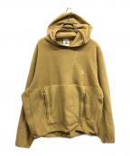NIKE ACGナイキエーシージー）の古着「POLARTEC Wolf Tree Hoodie/NIKE ACGパーカー」｜ブラウン