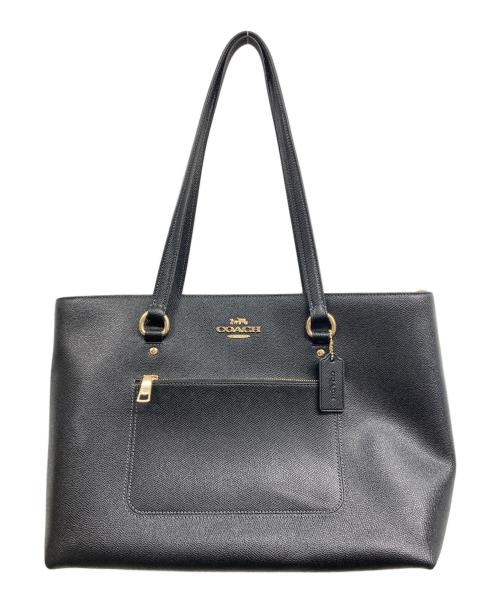 COACH（コーチ）COACH (コーチ) ステーション トート バッグ ブラックの古着・服飾アイテム