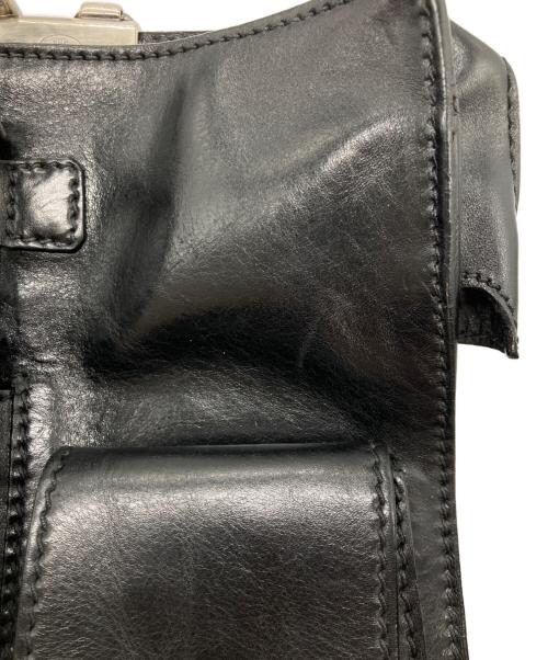 THE BRIDGE（ザ・ブリッジ）THE BRIDGE (ザ・ブリッジ) レザーブリーフケース ブラックの古着・服飾アイテム