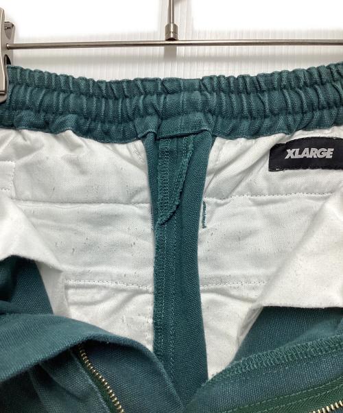 X-LARGE（エクストララージ）X-LARGE (エクストララージ) RANDOM PRINT EASY PANTS グリーン サイズ:Mの古着・服飾アイテム