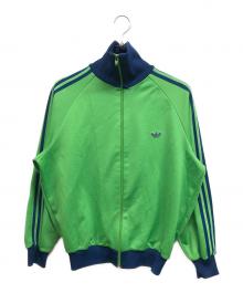 adidas（アディダス）の古着「80sトラックジャケット」｜グリーン