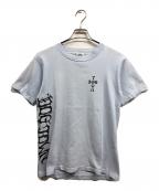 DOG TOWNドッグ タウン）の古着「90ｓバッグプリントTシャツ」｜ブルー