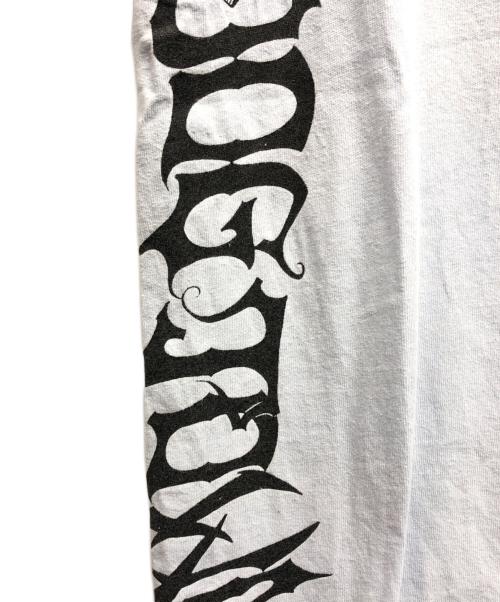 DOG TOWN（ドッグ タウン）DOG TOWN (ドッグ タウン) 90ｓバッグプリントTシャツ ブルー サイズ:Sの古着・服飾アイテム