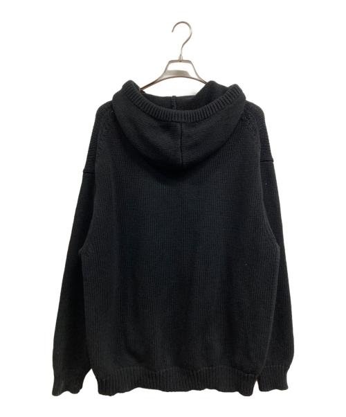 KENZO（ケンゾー）KENZO (ケンゾー) VERDY (ヴェルディ) ニットパーカー ブラック サイズ:XLの古着・服飾アイテム