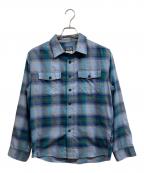 Patagoniaパタゴニア）の古着「チェックシャツ」｜ブルー