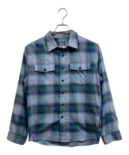 Patagonia（パタゴニア）Patagonia (パタゴニア) チェックシャツ ブルー サイズ:XSの古着・服飾アイテム