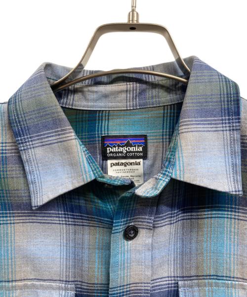 Patagonia（パタゴニア）Patagonia (パタゴニア) チェックシャツ ブルー サイズ:XSの古着・服飾アイテム