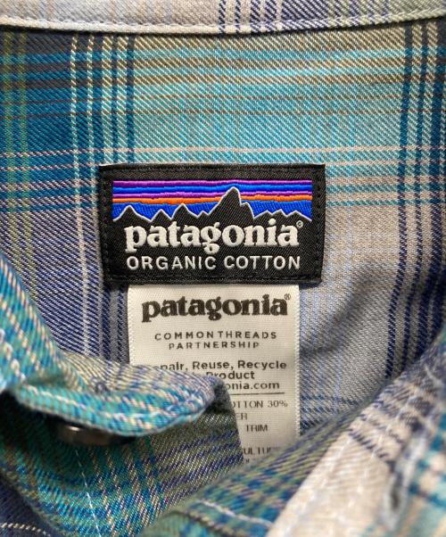 Patagonia（パタゴニア）Patagonia (パタゴニア) チェックシャツ ブルー サイズ:XSの古着・服飾アイテム