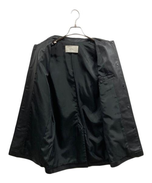 TODAYFUL（トゥデイフル）TODAYFUL (トゥデイフル) Ecoleather Soutiencollar Jacket ブラック サイズ:38の古着・服飾アイテム