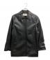 TODAYFUL（トゥデイフル）の古着「Ecoleather Soutiencollar Jacket」｜ブラック