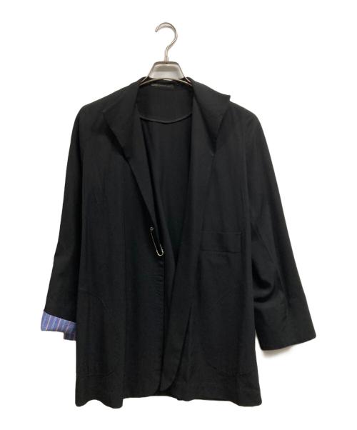 Y's（ワイズ）Y's (ワイズ) ウールテーラードジャケット ブラック サイズ:3の古着・服飾アイテム