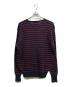 RALPH LAUREN (ラルフローレン) ボーダーニット ネイビー×レッド サイズ:L：6000円