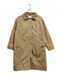 LACOSTE（ラコステ）の古着「ダブルカラーロングスプリングコート」｜ベージュ