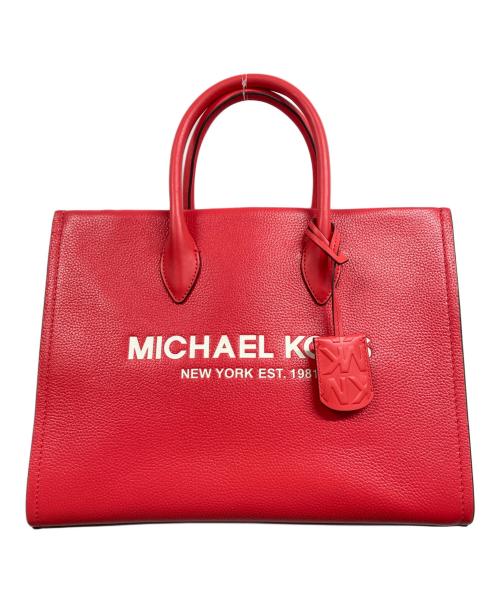 MICHAEL KORS（マイケル・コース）MICHAEL KORS (マイケル・コース) ミレラ ミディアム 2WAY トート レッドの古着・服飾アイテム
