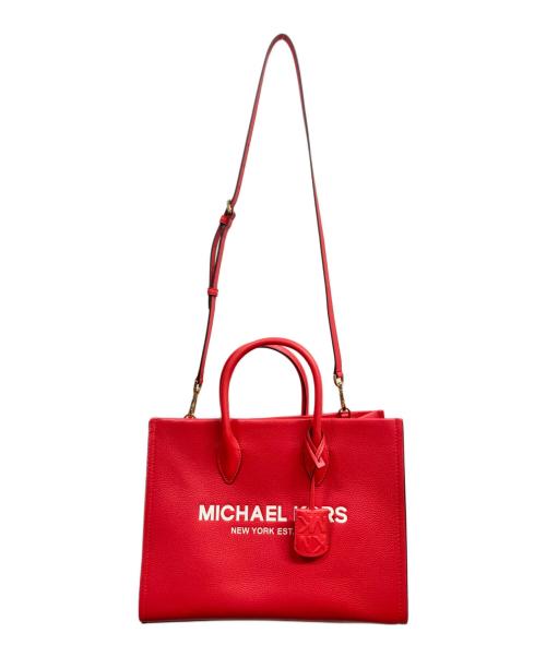 MICHAEL KORS（マイケル・コース）MICHAEL KORS (マイケル・コース) ミレラ ミディアム 2WAY トート レッドの古着・服飾アイテム