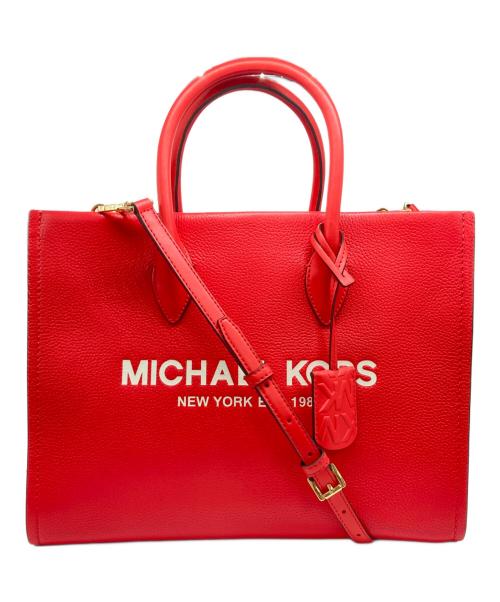 MICHAEL KORS（マイケル・コース）MICHAEL KORS (マイケル・コース) ミレラ ミディアム 2WAY トート レッドの古着・服飾アイテム