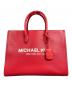 MICHAEL KORS (マイケル・コース) ミレラ ミディアム 2WAY トート レッド：9000円