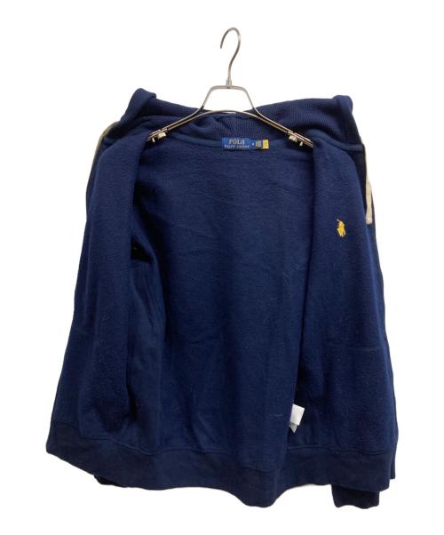 POLO RALPH LAUREN（ポロ・ラルフローレン）POLO RALPH LAUREN (ポロ・ラルフローレン) ジップパーカー ネイビー サイズ:Mの古着・服飾アイテム