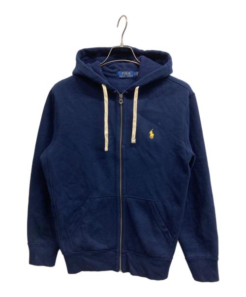 POLO RALPH LAUREN（ポロ・ラルフローレン）POLO RALPH LAUREN (ポロ・ラルフローレン) ジップパーカー ネイビー サイズ:Mの古着・服飾アイテム