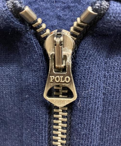 POLO RALPH LAUREN（ポロ・ラルフローレン）POLO RALPH LAUREN (ポロ・ラルフローレン) ジップパーカー ネイビー サイズ:Mの古着・服飾アイテム