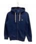POLO RALPH LAUREN（ポロ・ラルフローレン）の古着「ジップパーカー」｜ネイビー