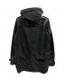 DIESEL (ディーゼル) 切替デザインフーデッドコート ブラック サイズ:M：6000円