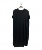 REGULATION Yohji Yamamotoレギュレーションヨウジヤマモト）の古着「半袖ワンピース」｜ブラック