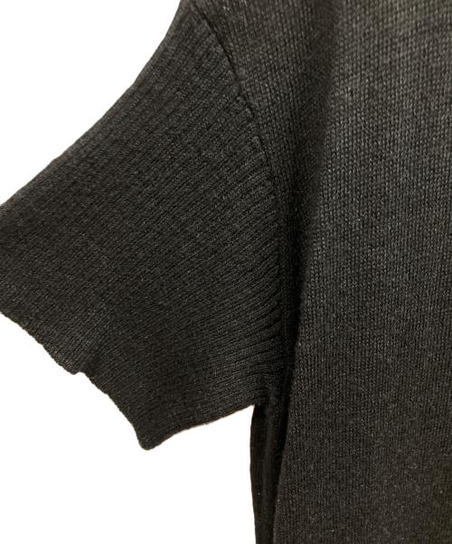 REGULATION Yohji Yamamoto（レギュレーションヨウジヤマモト）REGULATION Yohji Yamamoto (レギュレーションヨウジヤマモト) 半袖ワンピース ブラック サイズ:2の古着・服飾アイテム