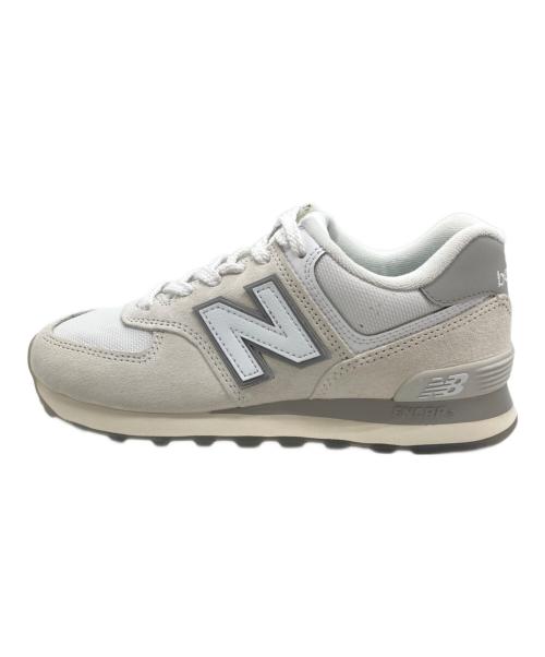 NEW BALANCE（ニューバランス）NEW BALANCE (ニューバランス) U574WPG ローカットスニーカー ホワイト サイズ:US6.5の古着・服飾アイテム