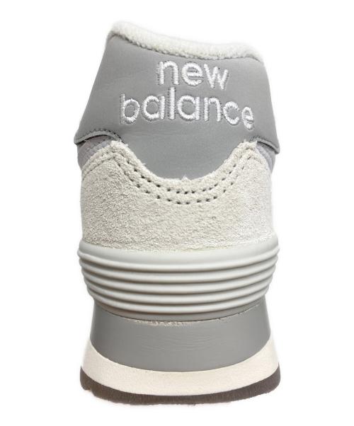 NEW BALANCE（ニューバランス）NEW BALANCE (ニューバランス) U574WPG ローカットスニーカー ホワイト サイズ:US6.5の古着・服飾アイテム