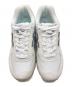 中古・古着 NEW BALANCE (ニューバランス) U574WPG ローカットスニーカー ホワイト サイズ:US6.5：8000円