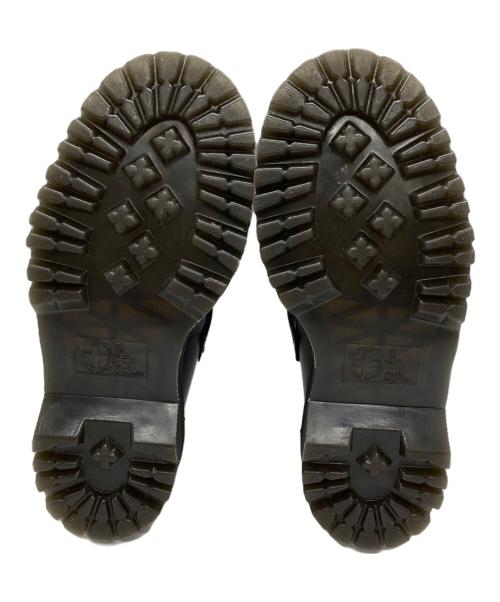 Dr.Martens（ドクターマーチン）Dr.Martens (ドクターマーチン) POLLEY BEX ホワイトステッチ Tバー シューズ ブラック サイズ:UK4の古着・服飾アイテム