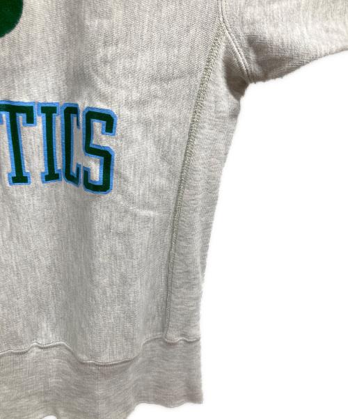 Champion REVERSE WEAVE（チャンピオン リバース ウィーブ）Champion REVERSE WEAVE (チャンピオン リバース ウィーブ) 90’s プリントスウェット グレー サイズ:Lの古着・服飾アイテム