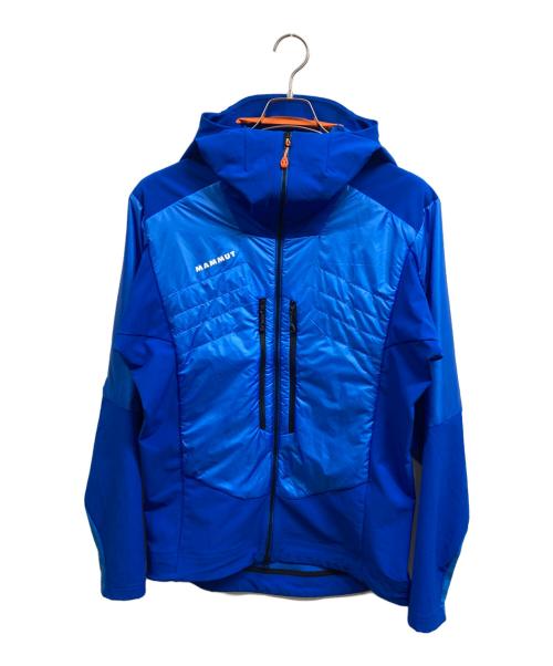 MAMMUT（マムート）MAMMUT (マムート) EISFELD SO HYBRID HOODES JACKET ブルー サイズ:Mの古着・服飾アイテム