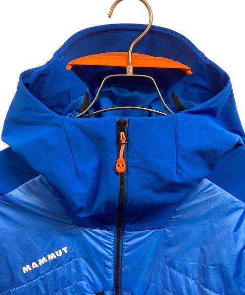 MAMMUT（マムート）MAMMUT (マムート) EISFELD SO HYBRID HOODES JACKET ブルー サイズ:Mの古着・服飾アイテム