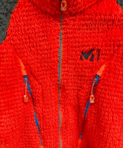 MILLET（ミレー）MILLET (ミレー) TRILOGY X WOOL JACKET レッド サイズ:XSの古着・服飾アイテム