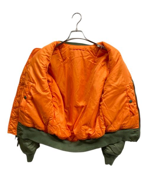 ALPHA（アルファ）ALPHA (アルファ) MA-1ジャケット グリーン サイズ:Ｓの古着・服飾アイテム