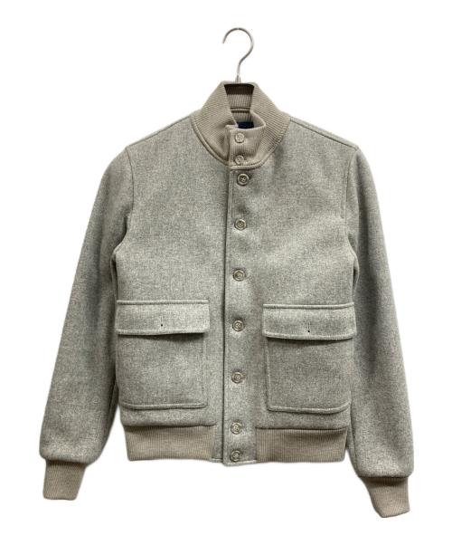 valstarino（ヴァルスタリーノ）VALSTARINO (ヴァルスタリーノ) ドライビングブルゾン グレー サイズ:44の古着・服飾アイテム