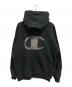 X-girl (エックスガール) Champion REVERSE WEAVE (チャンピオン リバース ウィーブ) プルオーバーパーカー ブラック サイズ:M：5000円