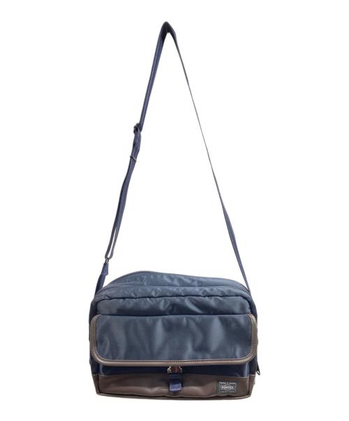 PORTER（ポーター）PORTER (ポーター) PORTER STORM ショルダーバッグ ネイビーの古着・服飾アイテム