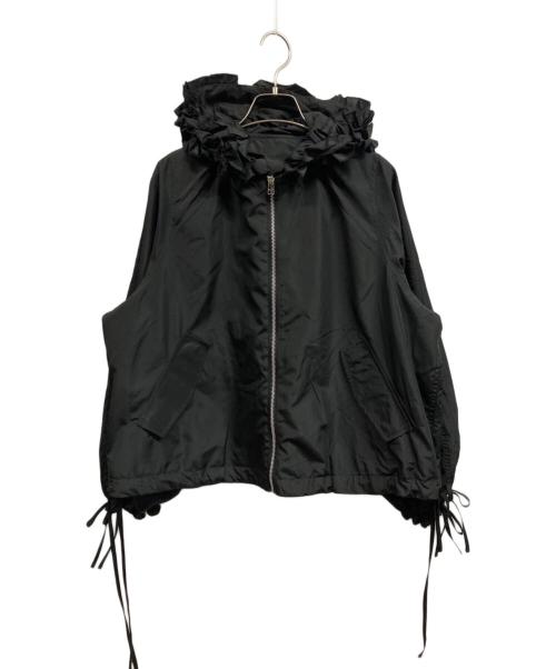 Gypsohila（ジプソフィア）Gypsohila (ジプソフィア) Baby Blousonジップブルゾン ブラック サイズ:ＦＲＥＥの古着・服飾アイテム