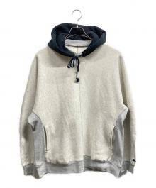 Champion×N.HOOLYWOOD（チャンピオン×エヌ ハリウッド）の古着「HOODED SWEATSHIRT」｜グレー