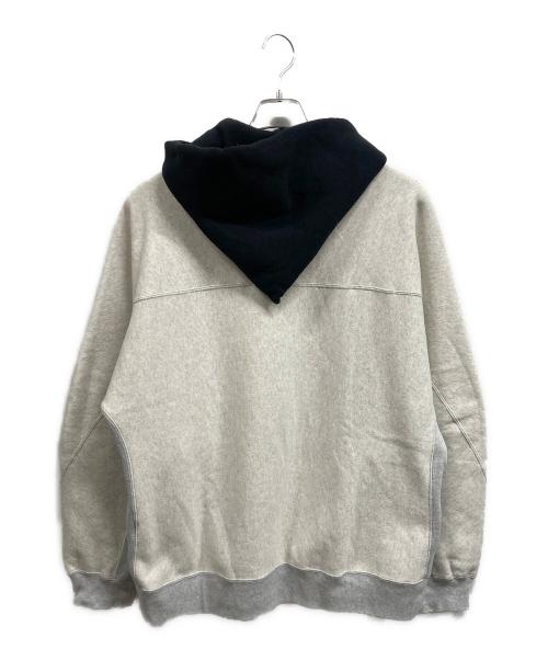 Champion（チャンピオン）Champion (チャンピオン) N.HOOLYWOOD (エヌ ハリウッド) HOODED SWEATSHIRT グレー サイズ:XLの古着・服飾アイテム