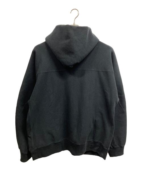 Champion（チャンピオン）Champion (チャンピオン) N.HOOLYWOOD (エヌ ハリウッド) NEW WEAVE HOODED SWEATSHIRT ブラック サイズ:Lの古着・服飾アイテム