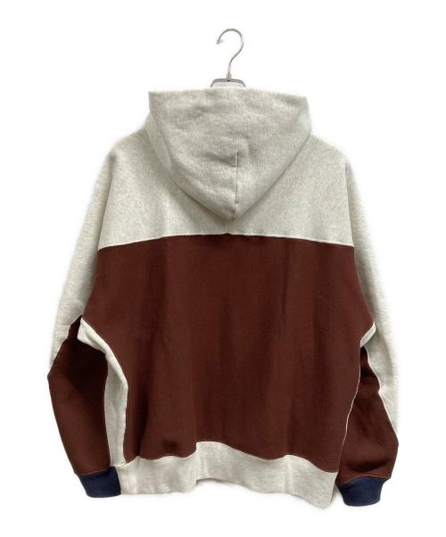 Champion（チャンピオン）Champion (チャンピオン) N.HOOLYWOOD (エヌ ハリウッド) REVERSE WEAVE HOODED SWEATSHIRT. グレー サイズ:XLの古着・服飾アイテム