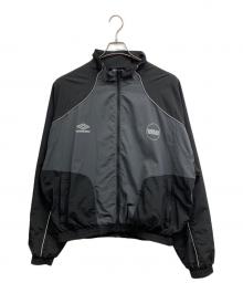 UMBRO×BOILER ROOM（アンブロ×ボイラールーム）の古着「Shell Jacket」｜ブラック×グレー