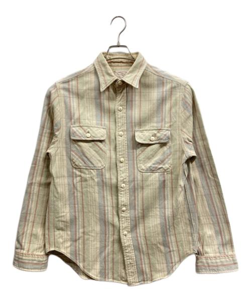 RRL（ダブルアールエル）RRL (ダブルアールエル) チェックシャツ アイボリー サイズ:不明の古着・服飾アイテム