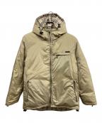 BURBERRY BLACK LABELバーバリーブラックレーベル）の古着「中綿ジャケット」｜ベージュ