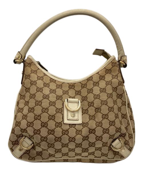 GUCCI（グッチ）GUCCI (グッチ) ワンハンドバッグ ブラウンの古着・服飾アイテム